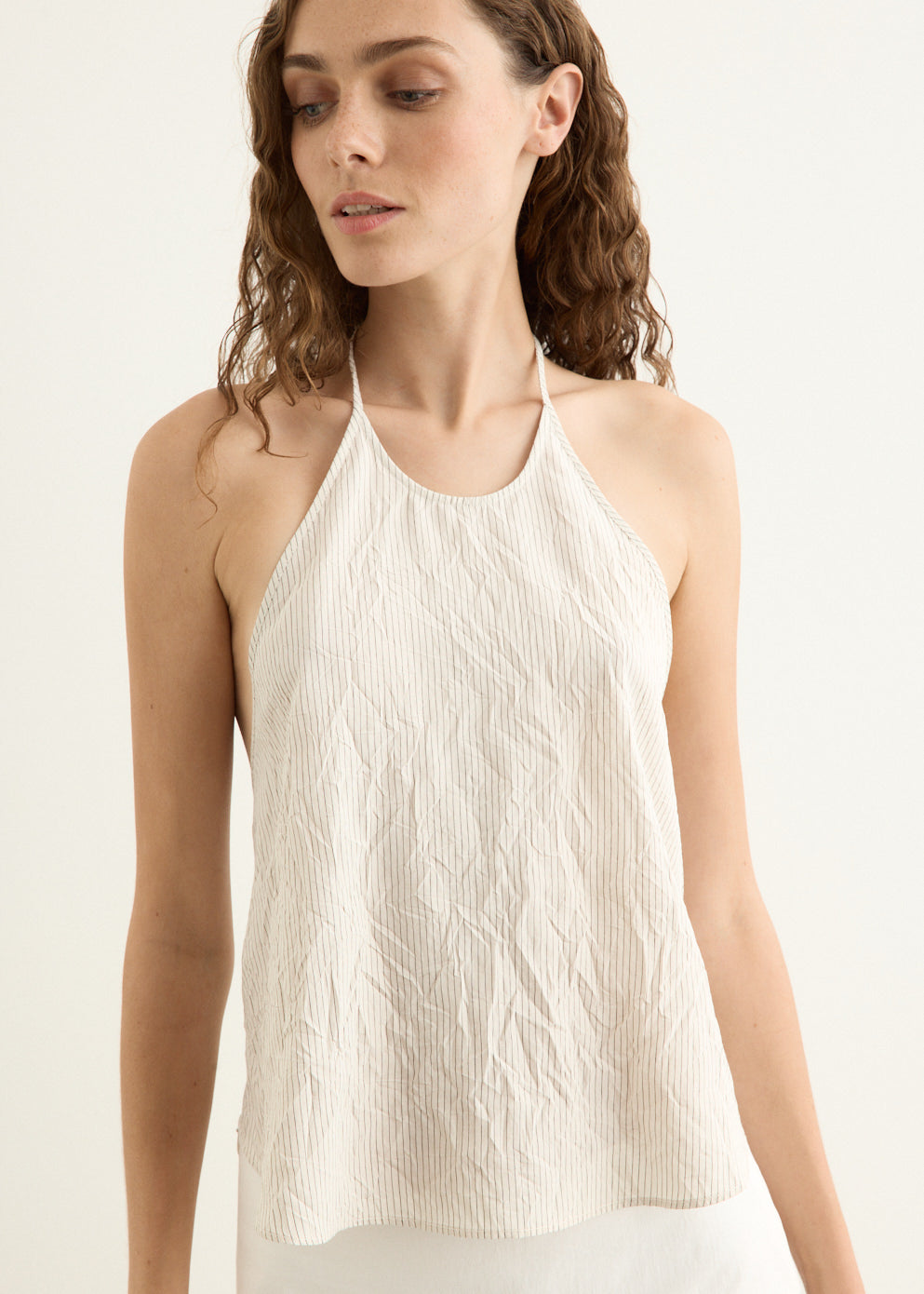 Crushed Halter Top