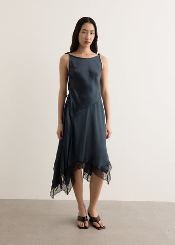 Satin Lace Dress