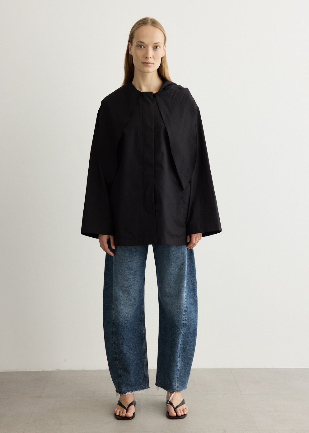 Technical Scarf Jacket