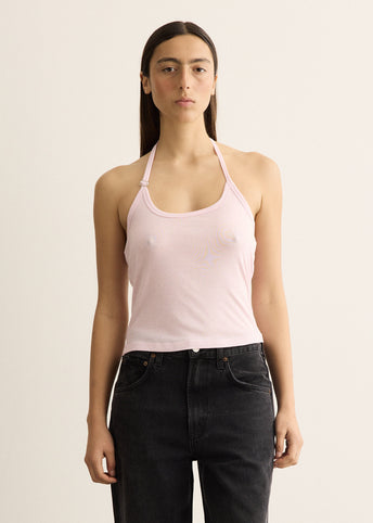 Double Halt Wrap Top