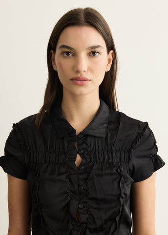 Incu Exclusive Wrinkle Half Sleeve Shirt