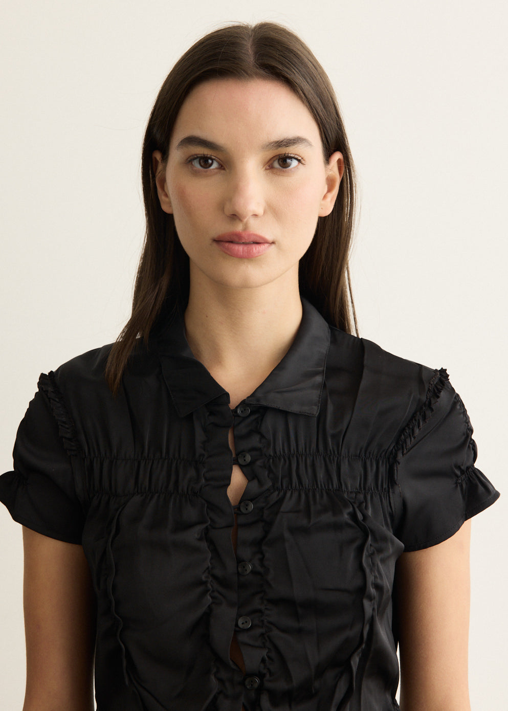 Incu Exclusive Wrinkle Half Sleeve Shirt
