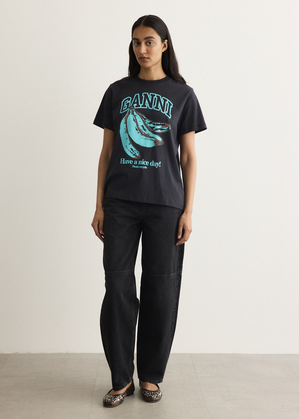 Basic Cotton Banana T-shirt