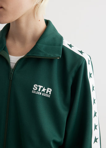 Star Zipped Track Jacket