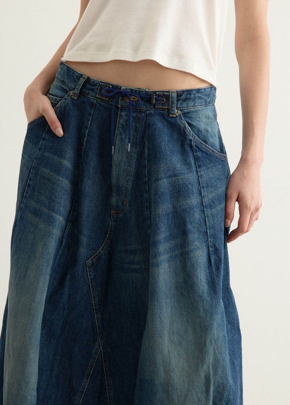 H.D. Jean Skirt