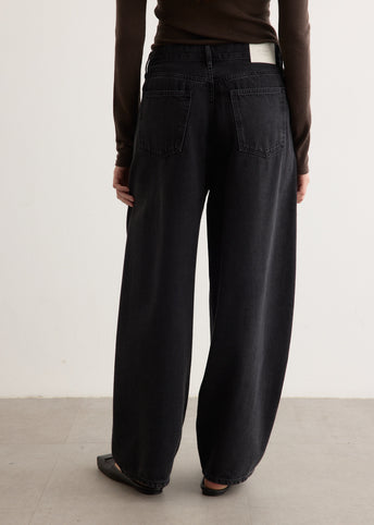 Mid Rise Balloon Jeans