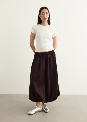 Balloon Track Skirt