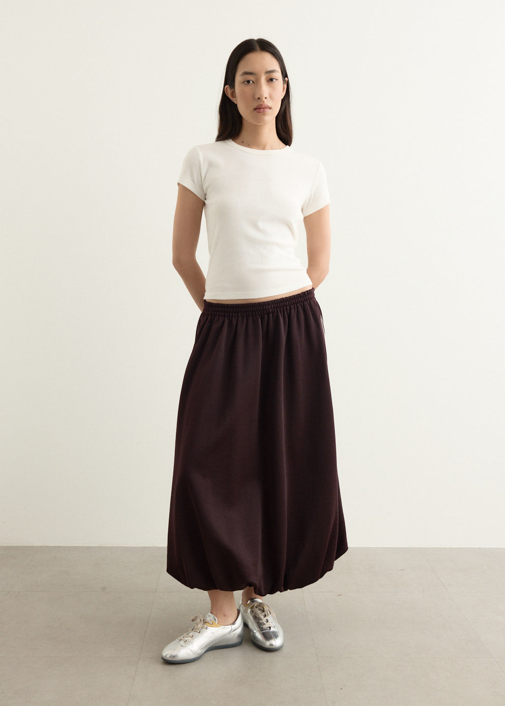 Balloon Track Skirt