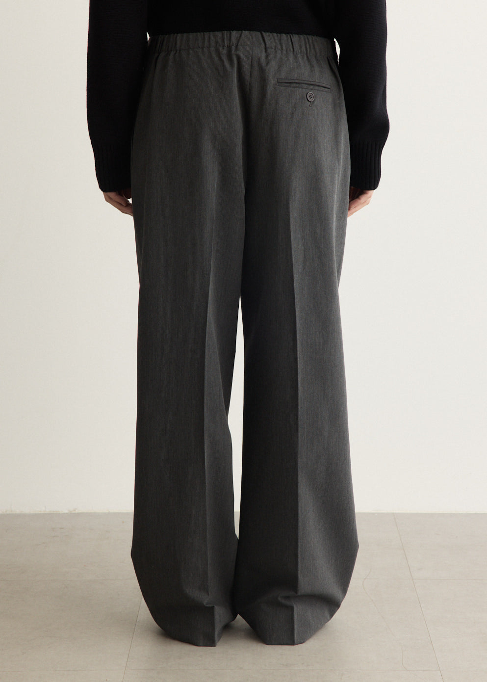 Alva Half Elastic Tailored Pants