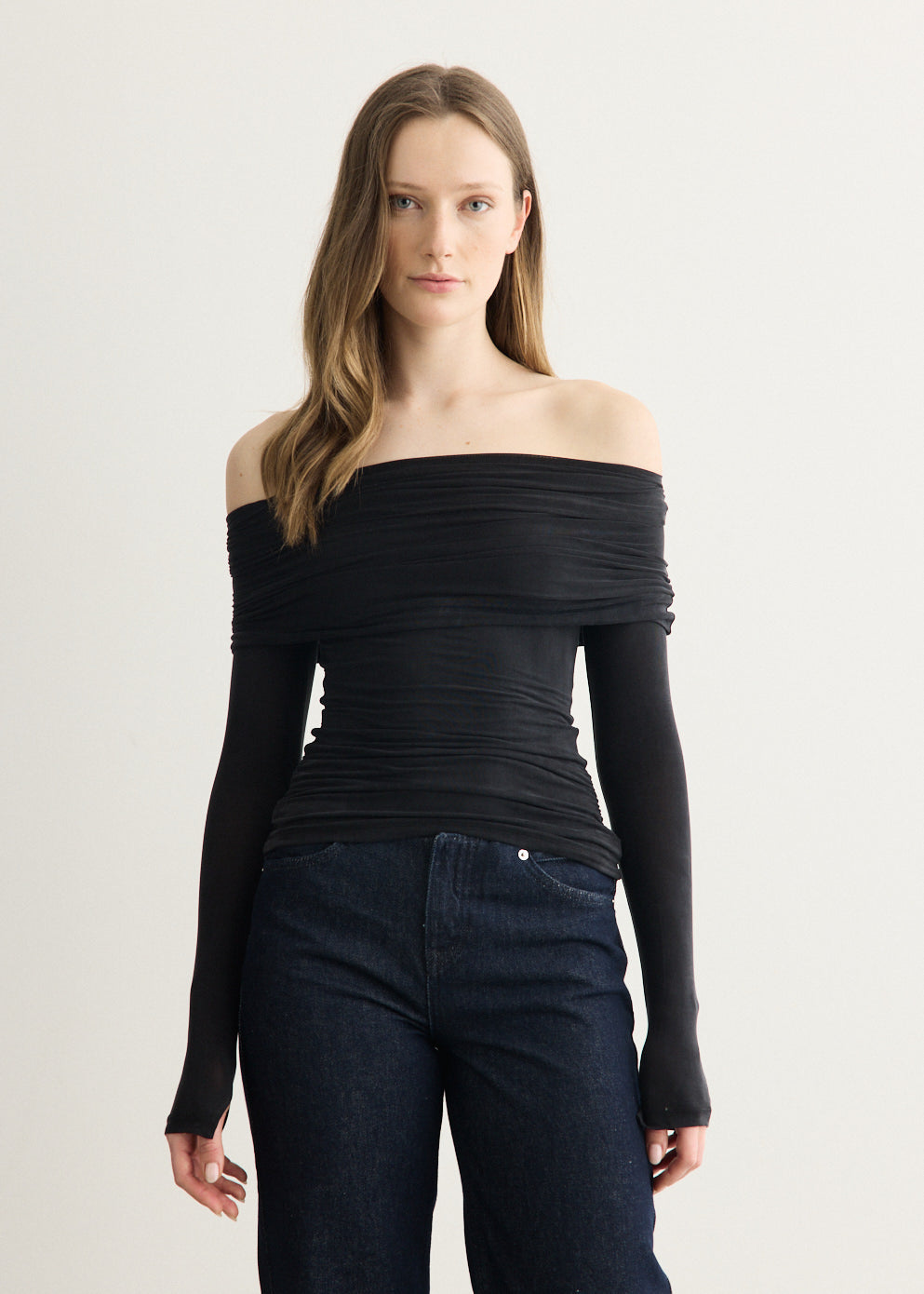 Kylie Cold Shoulder Top
