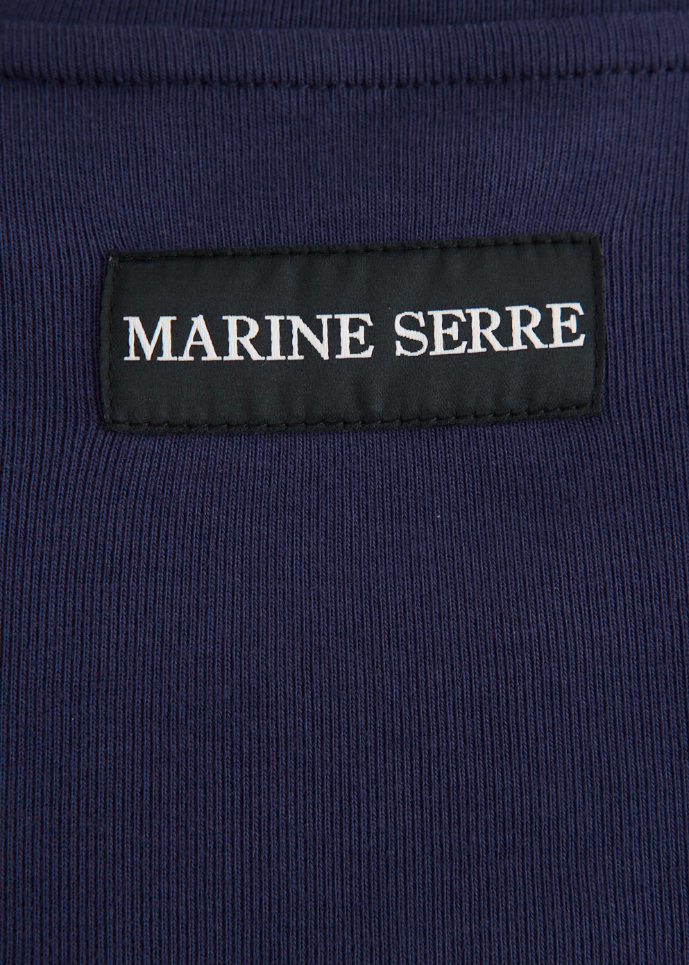 Moon Logo Ribbed Jersey T-Shirt