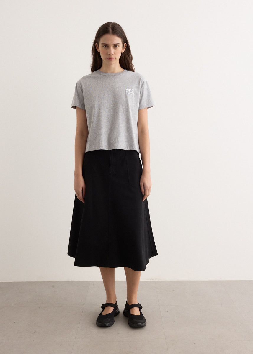 A.P.C｜SKIRTS (Jupe New Lea Skirt (COFCV F06377 LZZ)) Léa skirt | Straight skirt in denim with deep pockets