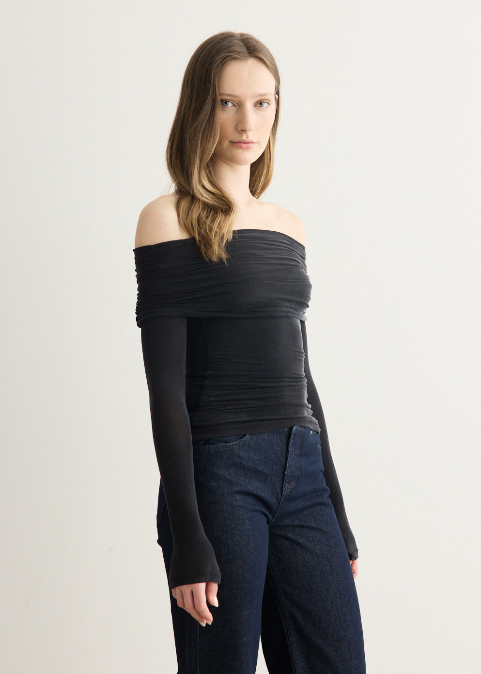 Kylie Cold Shoulder Top