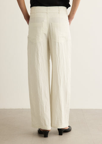 Incu Exclusive Wide-Fit Belted Pants