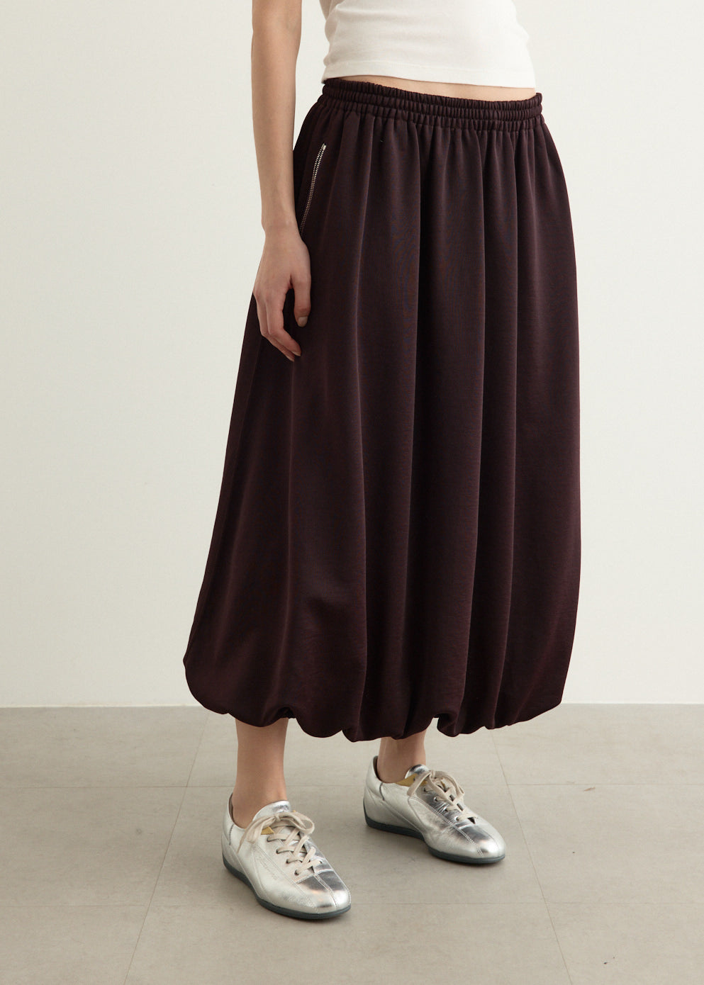 Balloon Track Skirt