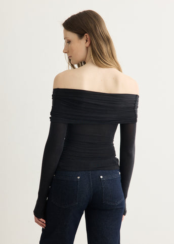 Kylie Cold Shoulder Top