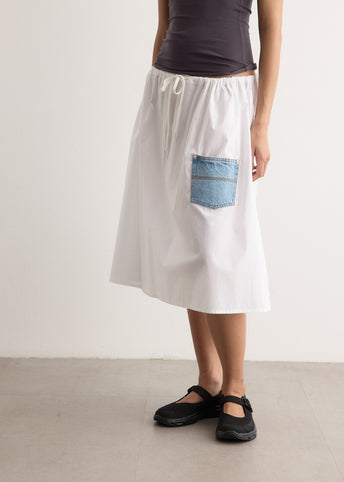 Baggy Midi Skirt