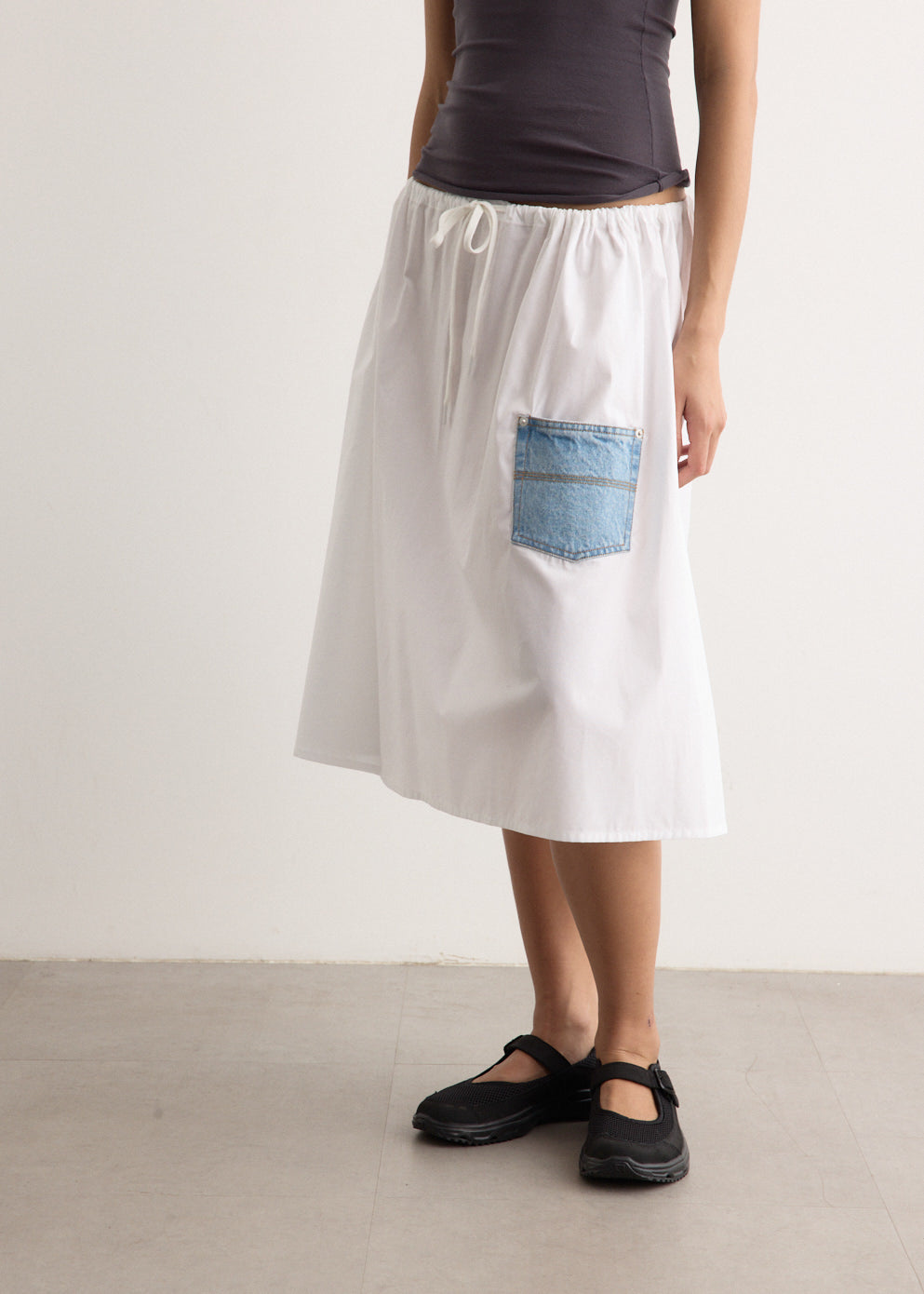 Baggy Midi Skirt