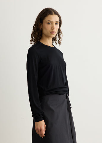 Frame Long Sleeve Crew
