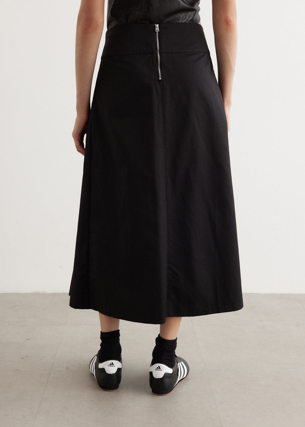 Rhone Pleated Midi Skirt