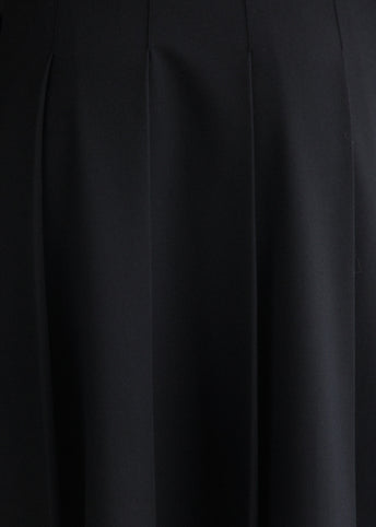 Acadamie Pleated Midi skirt
