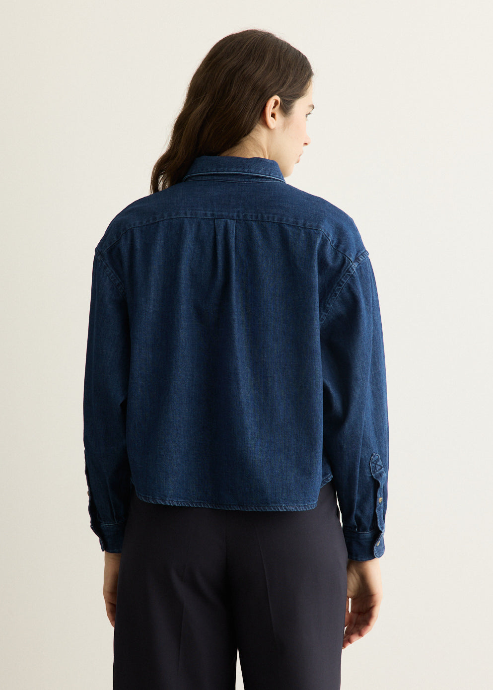 Sophia Button Down Logo Shirt