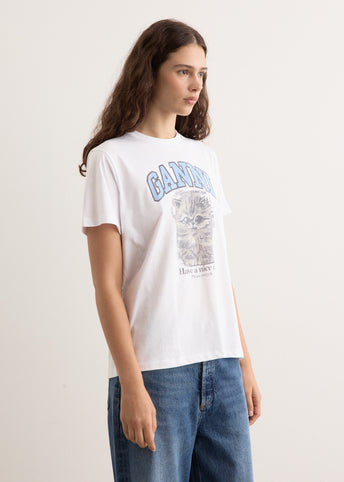 Basic Jersey Kitty Margot Relaxed T-Shirt