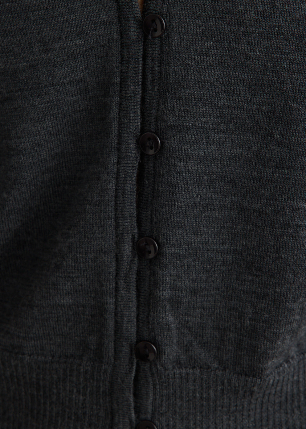 High Neck Knit Cardigan