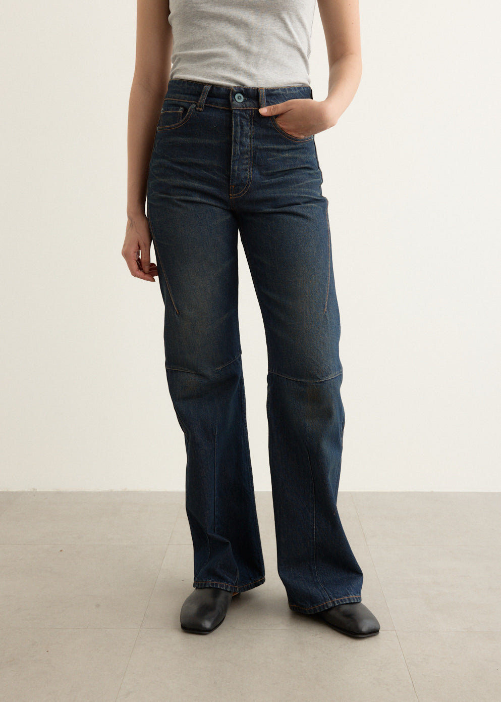 Moto Cut Jeans