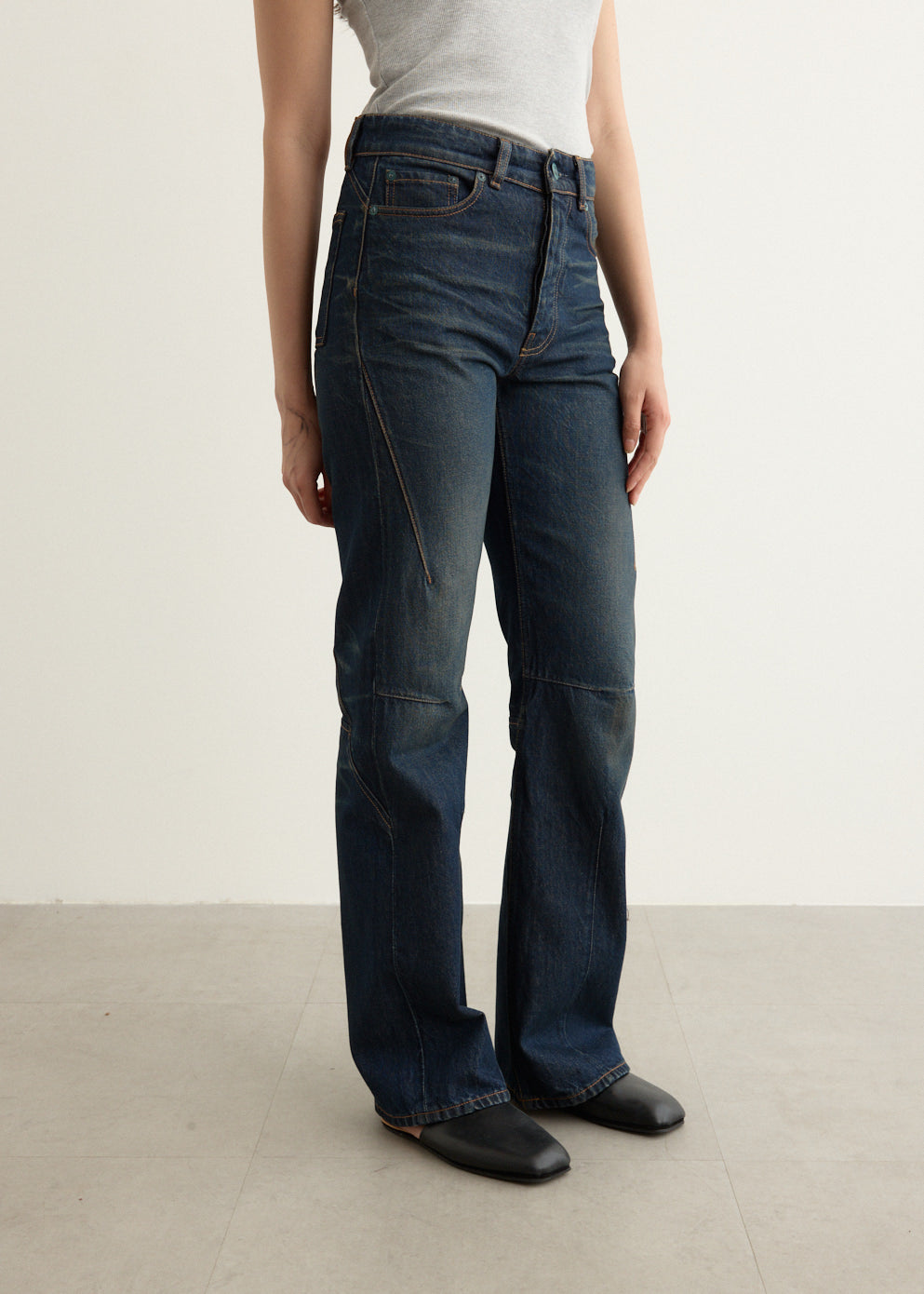 Moto Cut Jeans