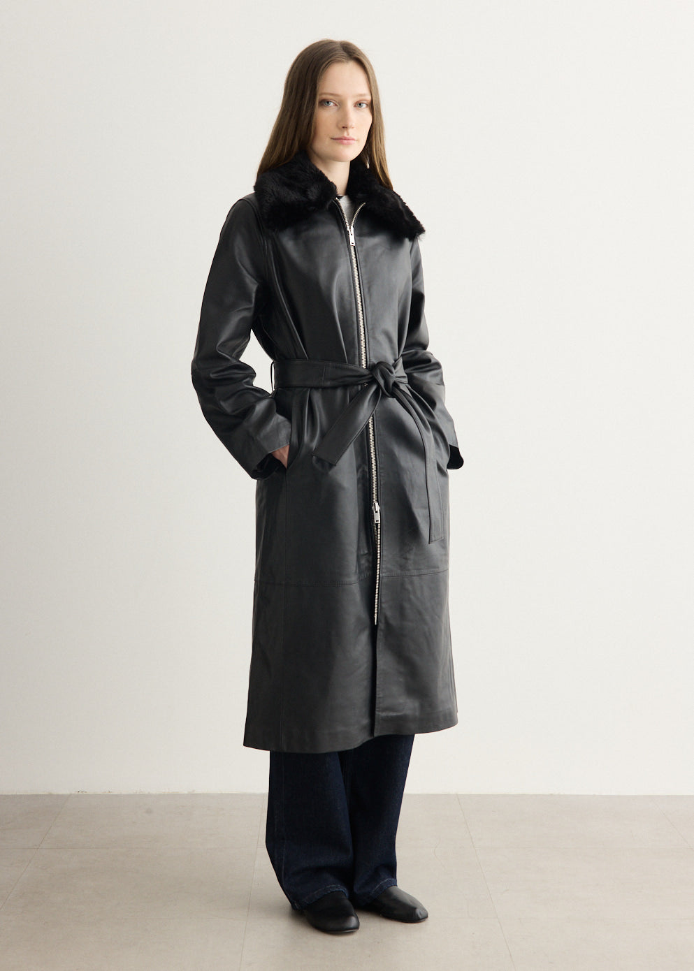 Sajuniper Sherling Coat