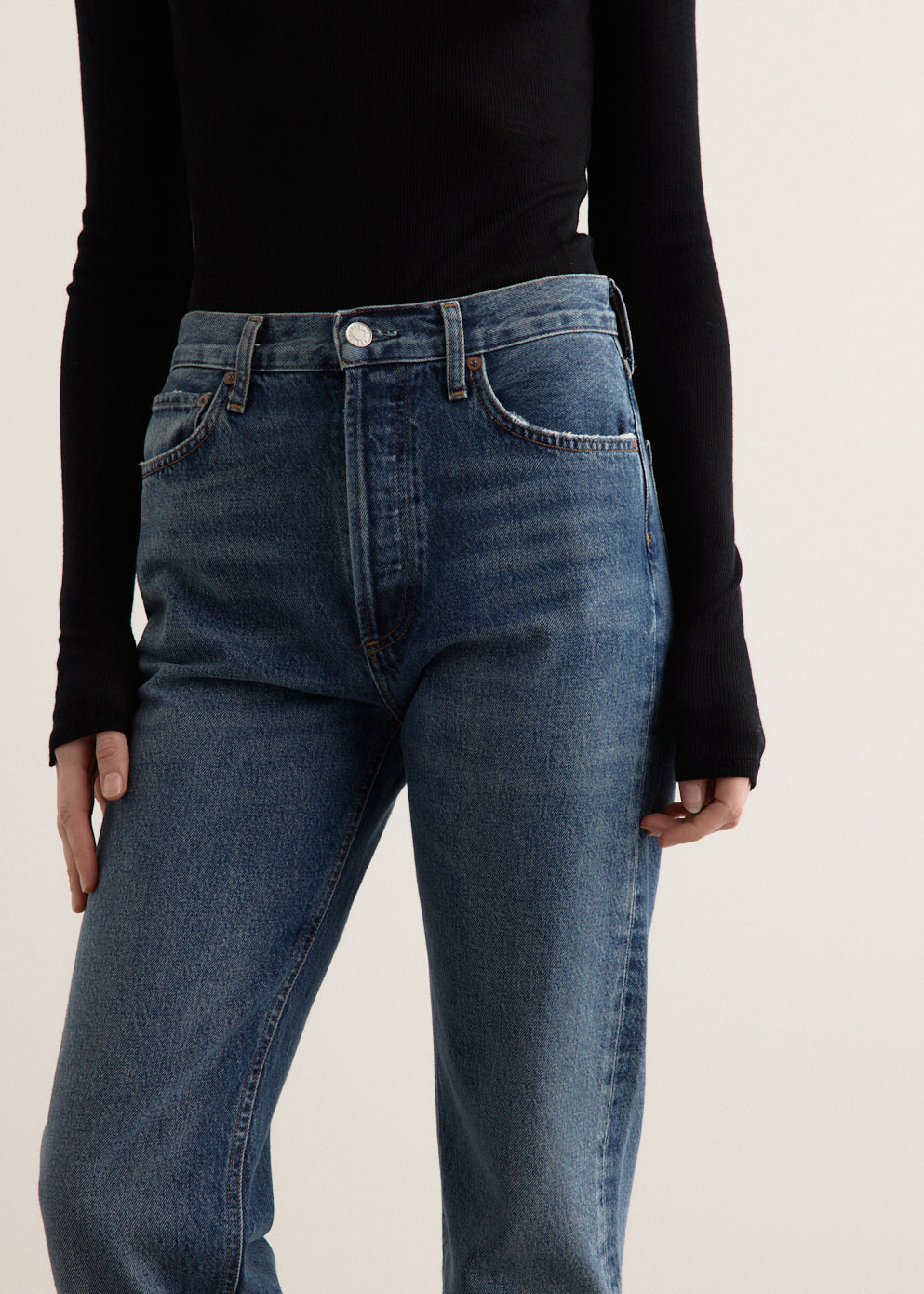 90's Pinched Waist Jeans