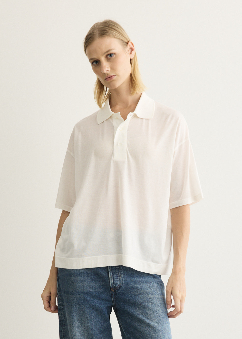 Boxy Fit Polo