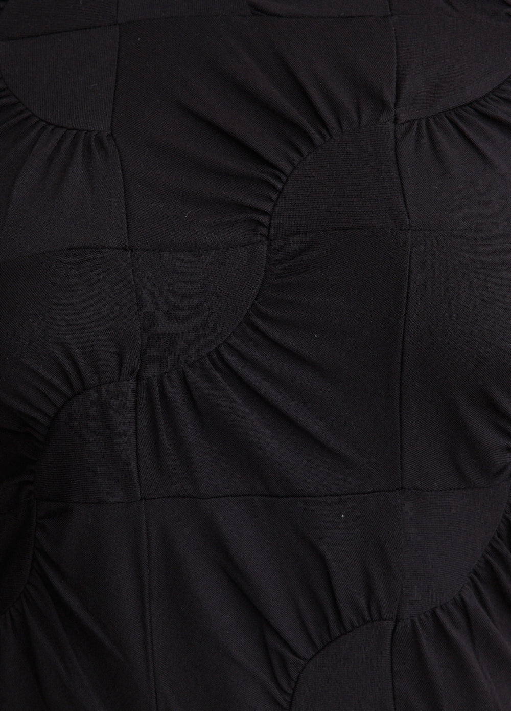 Gathered Jersey Sleeveless Dress