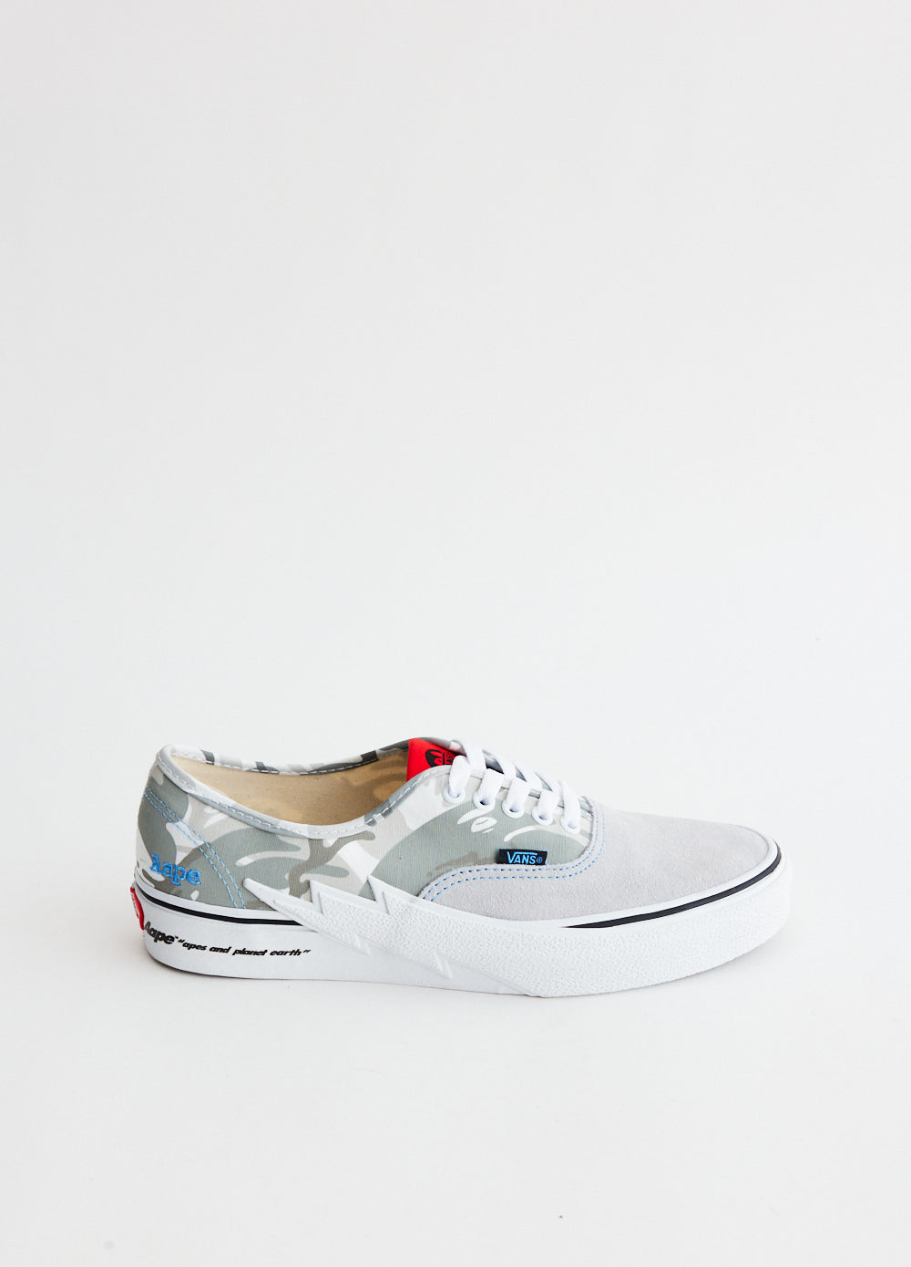Vans - x AAPE Authentic Bolt ´Grey´ Sneakers - Sneaker,Specials : American Fashion Style Bags On Sale Vans - x AAPE Authentic Bolt ´Grey´ Sneakers - Sneaker,Specials : American Fashion Style Bags On Sale