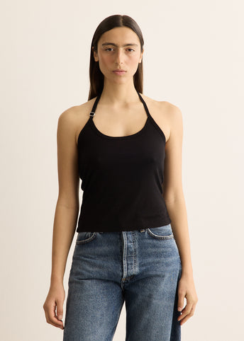 Double Halt Wrap Top