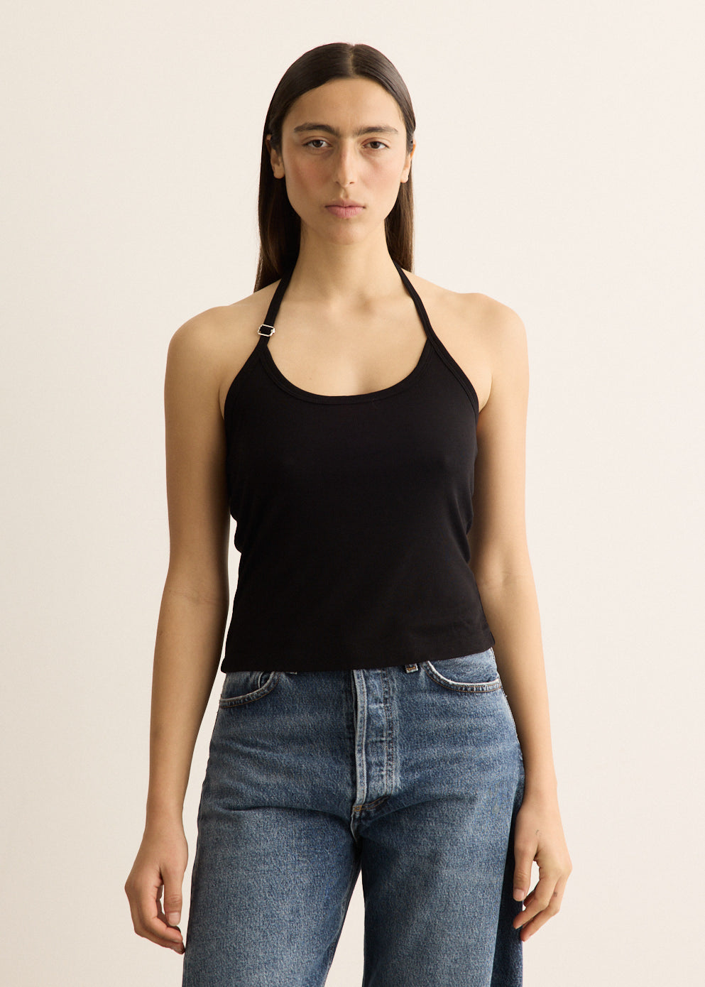 Double Halt Wrap Top