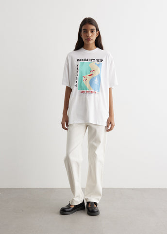 ★2023SS新作★CARHARTT★S/S VACANZE T-SHIRT Carhartt WIP Vacanze Black S/S T-Shirt | The Rainy Days