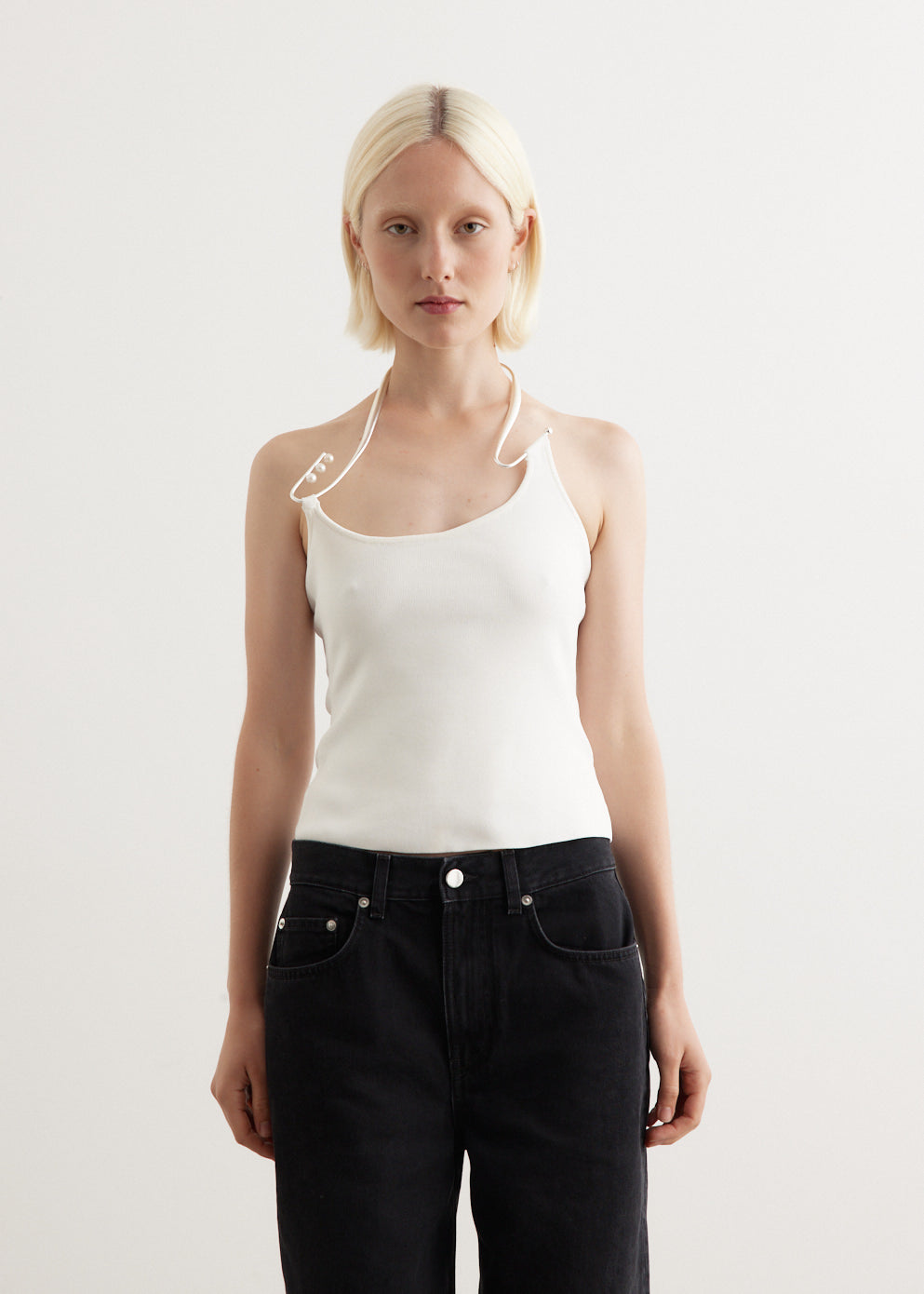 Christopher Esber - Levitate Knit Top - Tops,Specials : American Fashion Style Bags On Sale Christopher Esber - Levitate Knit Top - Tops,Specials : American Fashion Style Bags On Sale