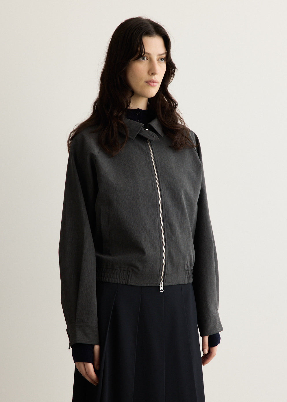 Alphie Tailored Bomber Jacket