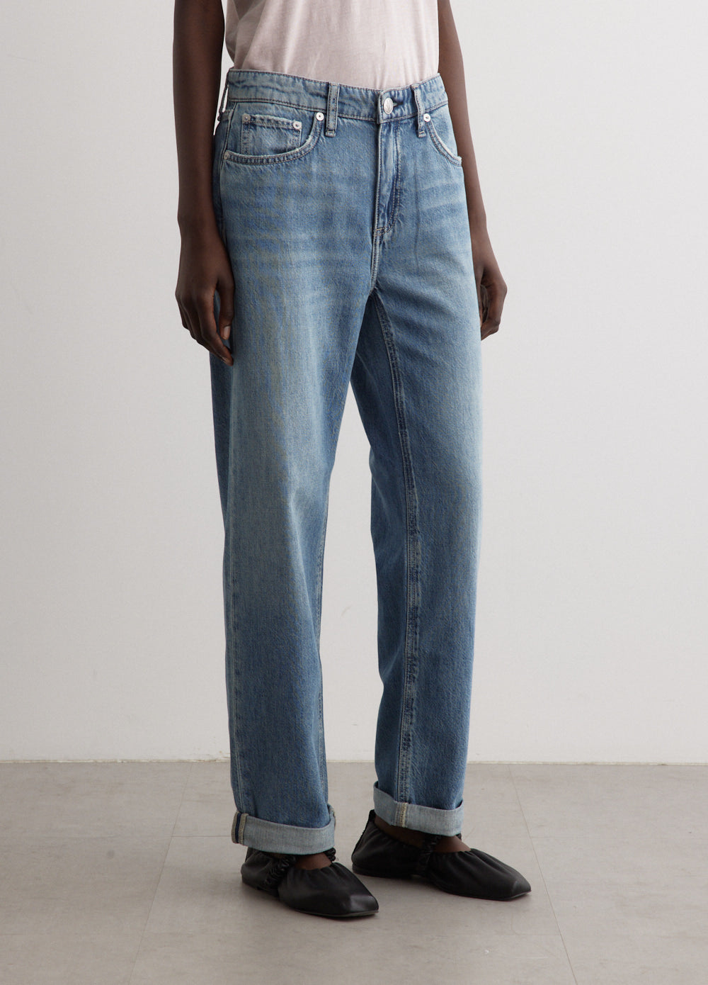Featherweight Dre Low-Rise Jeans