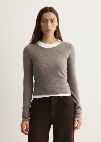 Fine Merino Wool Long Sleeve Top