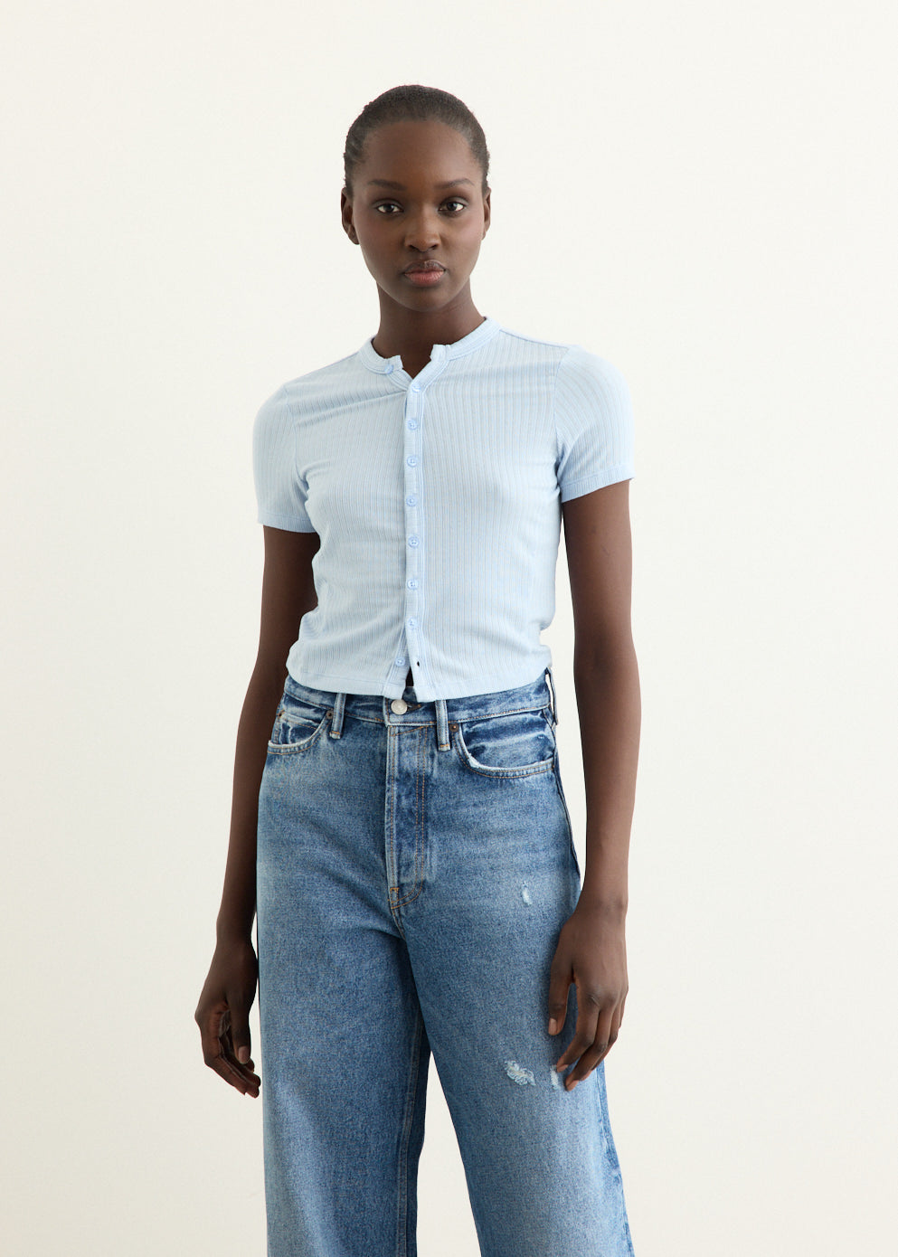 Antigone Button Up Top