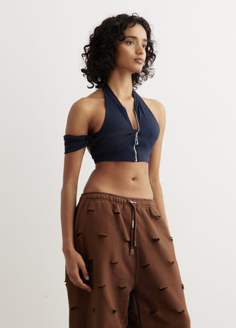 x Jacquemus Halter Top