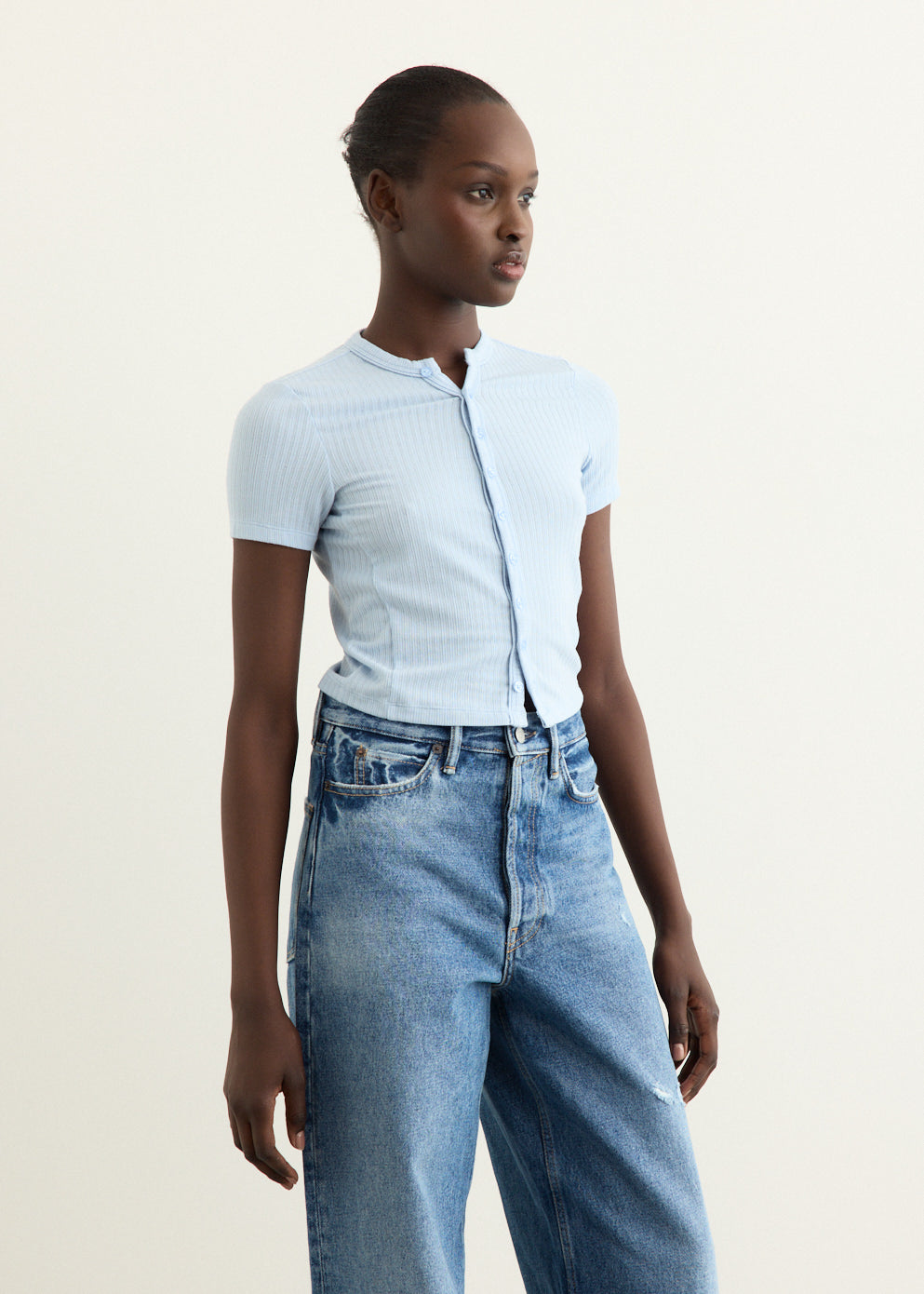 Antigone Button Up Top