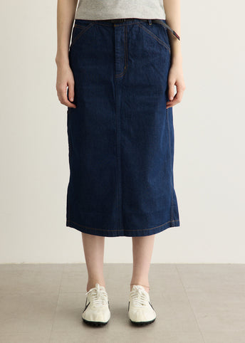 Denim Carpenter Skirt