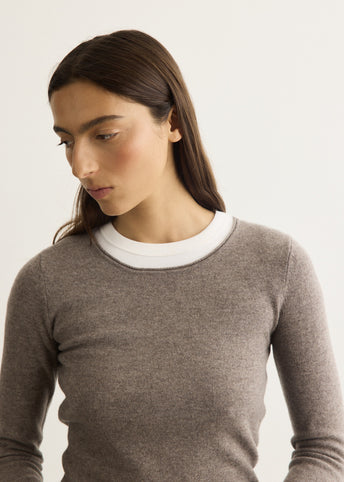 Fine Merino Wool Long Sleeve Top