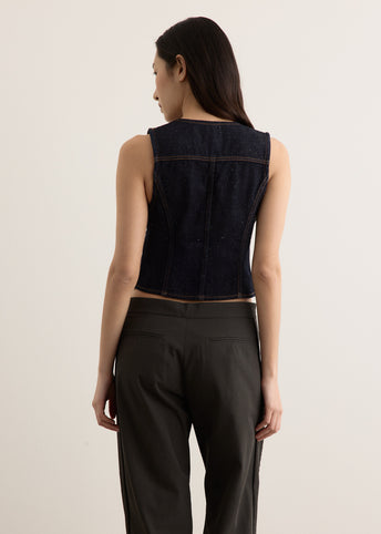 Neppy Denim Vest