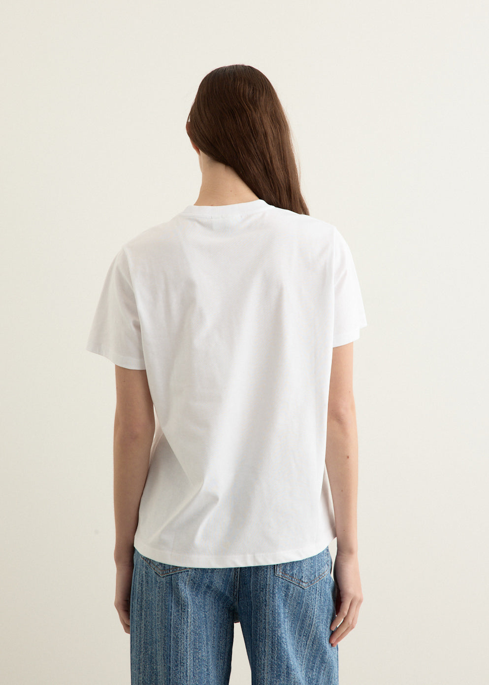 Basic Cotton Jersey Neon Kitty T-Shirt