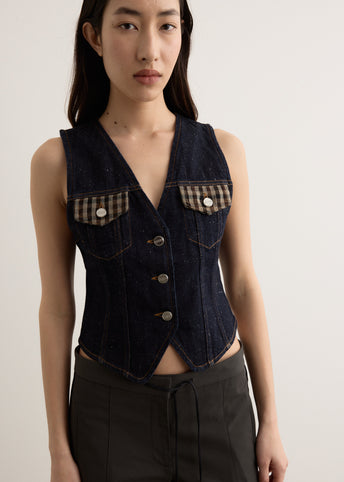 Neppy Denim Vest